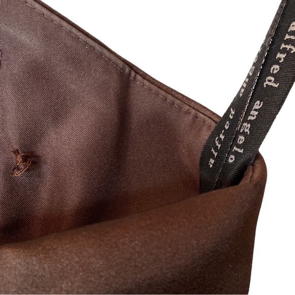 ALFRED ANGELO Espresso Satin Formal Dress - Picture 9 of 14